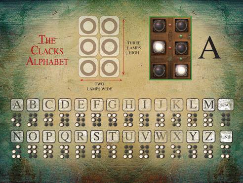 Clacks: The board game - Clacks Alphabet